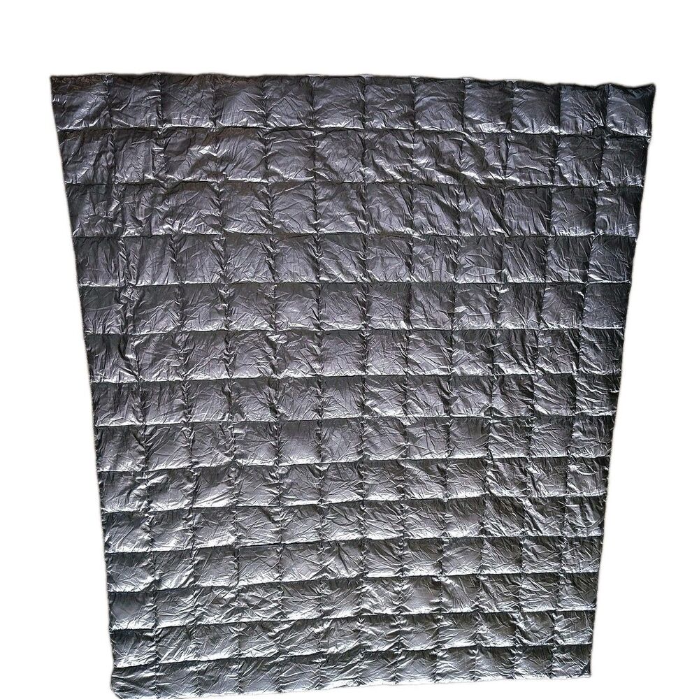 Blue Ridge Home Down Throw Camping Blanket 60x70 Packable Lightweight Travel RV